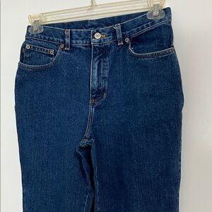 Ralph Lauren like new petite dark denim jeans